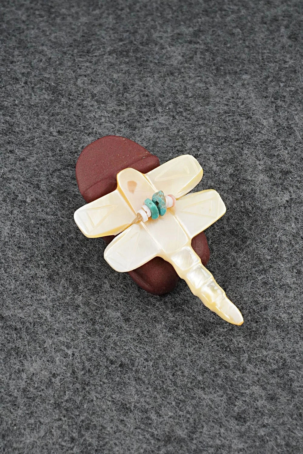 Frog Zuni Fetish Carving - Daisy Rose Leonard