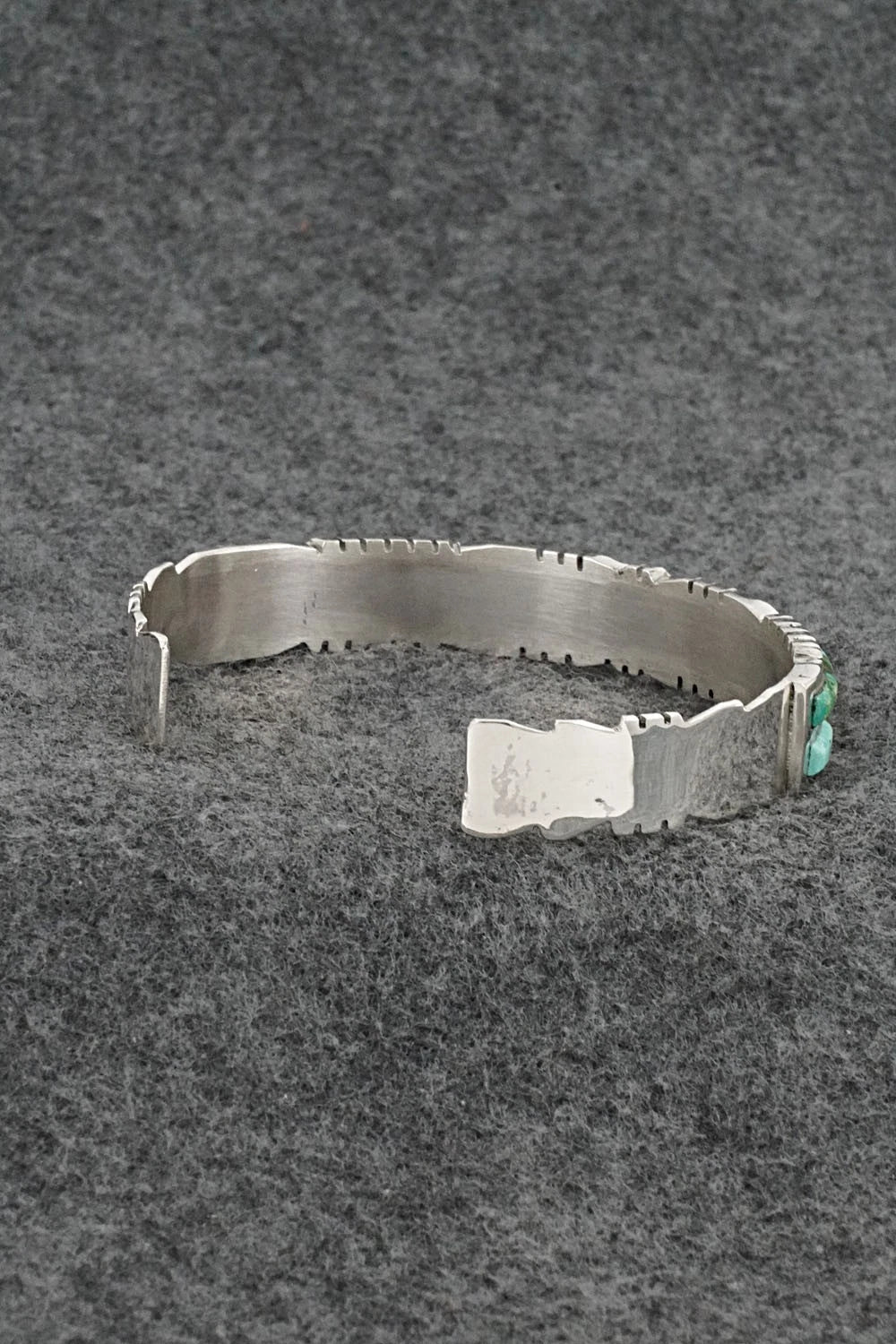 Turquoise & Sterling Silver Bracelet - Sheldon Lalio