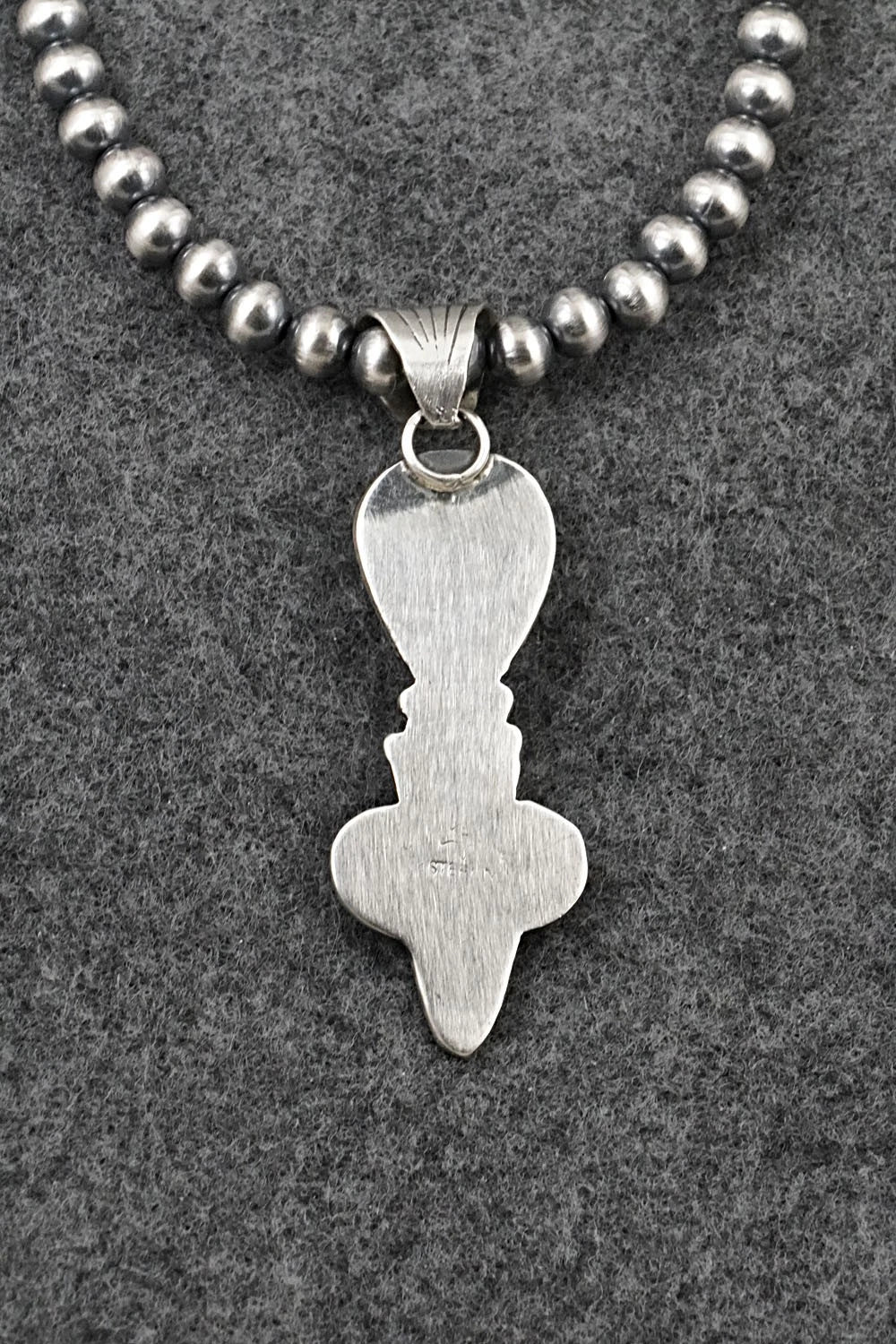 Turquoise & Sterling Silver Necklace - Gary Shorty