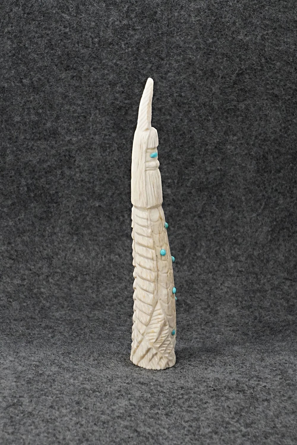 Corn Maiden Zuni Fetish Carving - Garrick Weeka