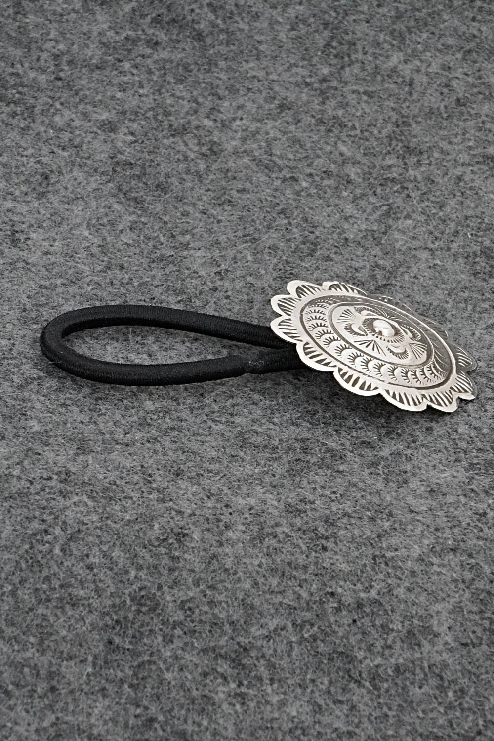 Sterling Silver Hair Tie - Bertha Begay