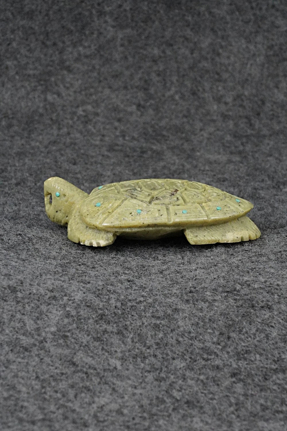 Turtle Zuni Fetish Carving - Adrian Cachini