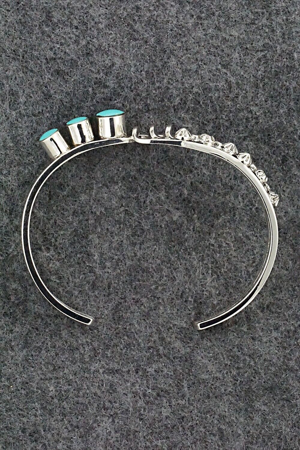 Turquoise & Sterling Silver Bracelet - Daniel Dakai