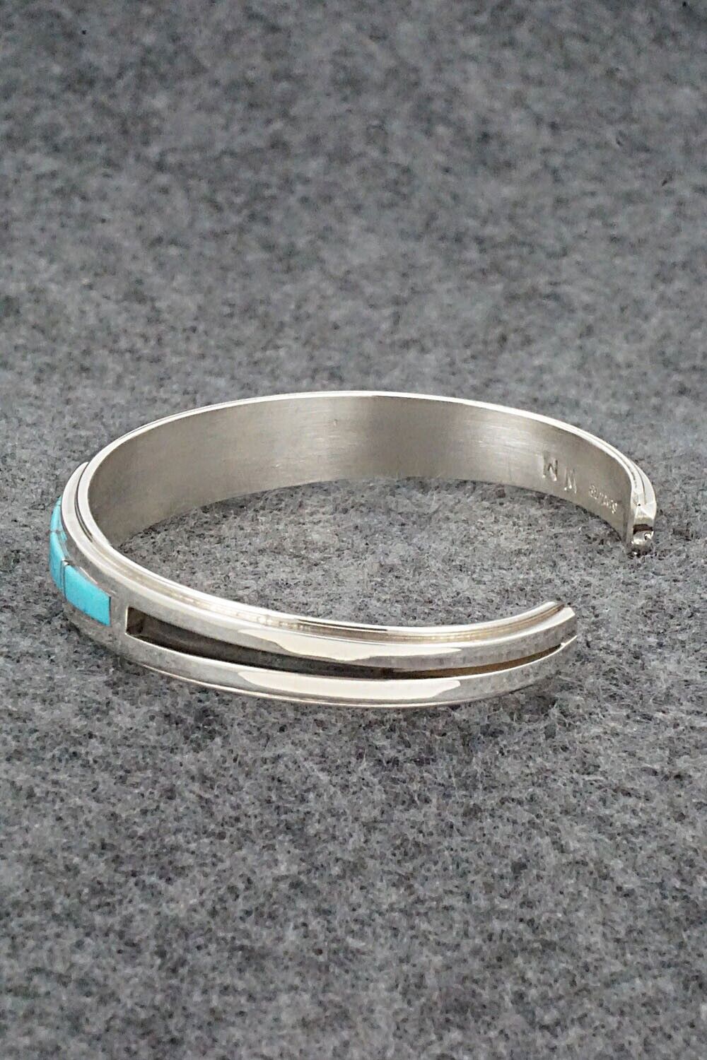 Turquoise & Sterling Silver Bracelet - Wilbert Muskett Jr.