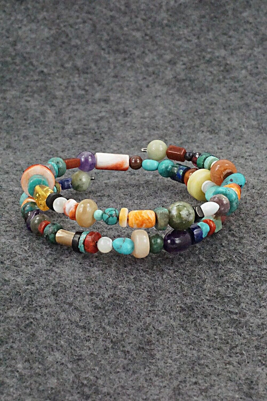 Multi-Stone Beaded Bracelet - Helen Tsosie