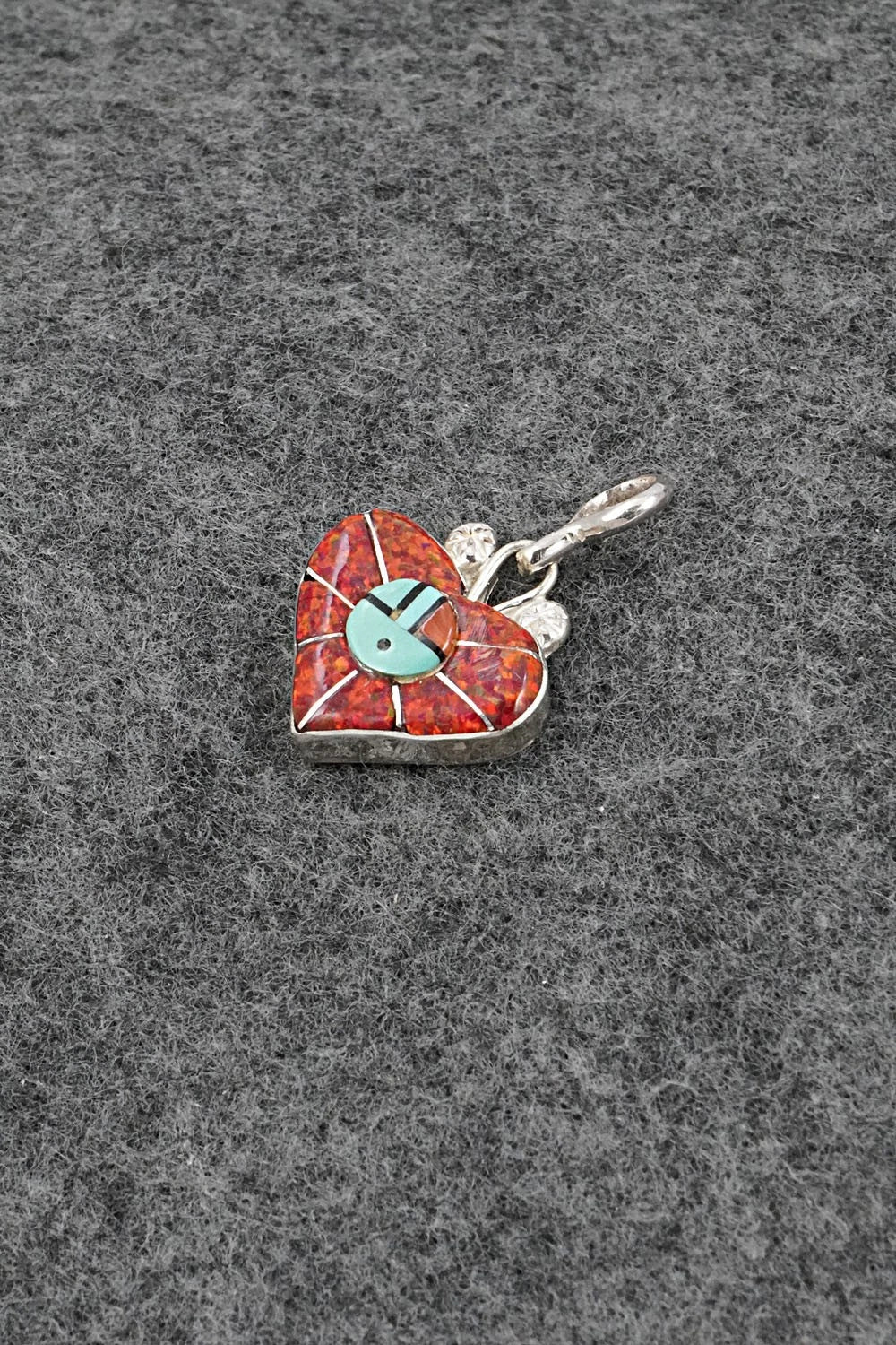 Multi-Stone & Sterling Silver Pendant - Ola Eriacho