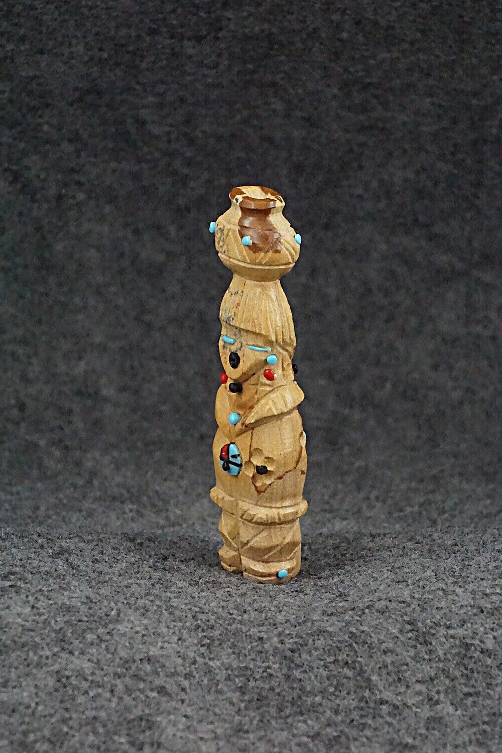 Corn Maiden Zuni Fetish Carving - Danette Laate