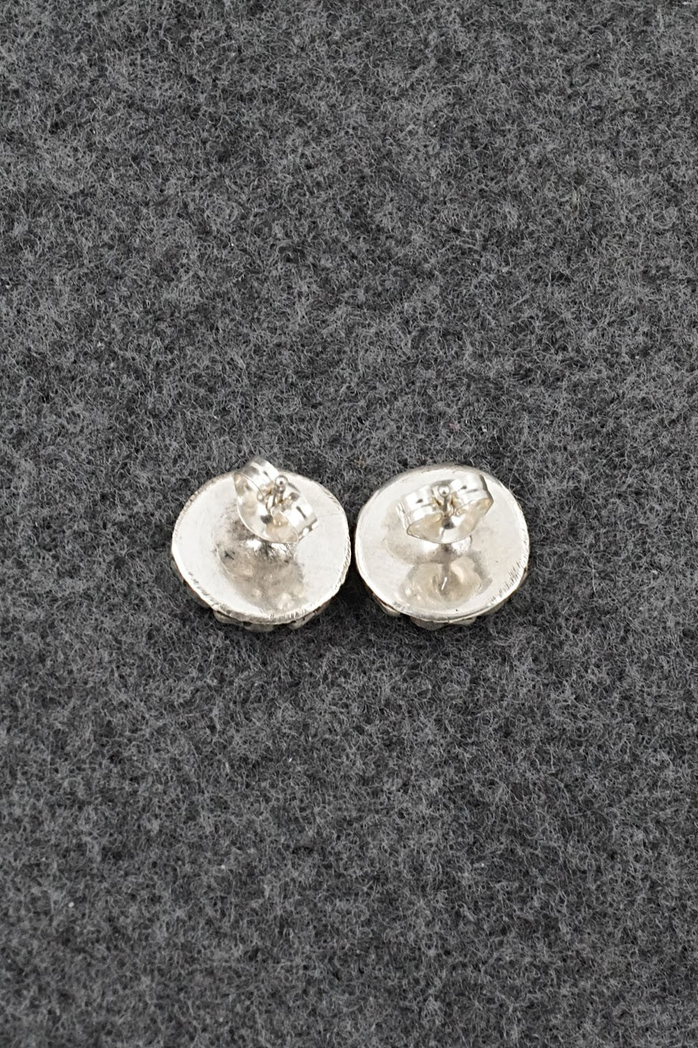 Turquoise & Sterling Silver Earrings - Randy Hooee