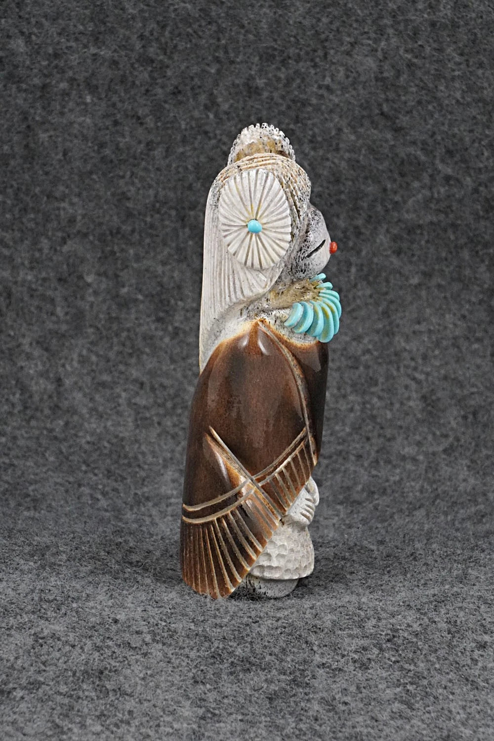 Corn Maiden Zuni Fetish Carving - Claudia Peina