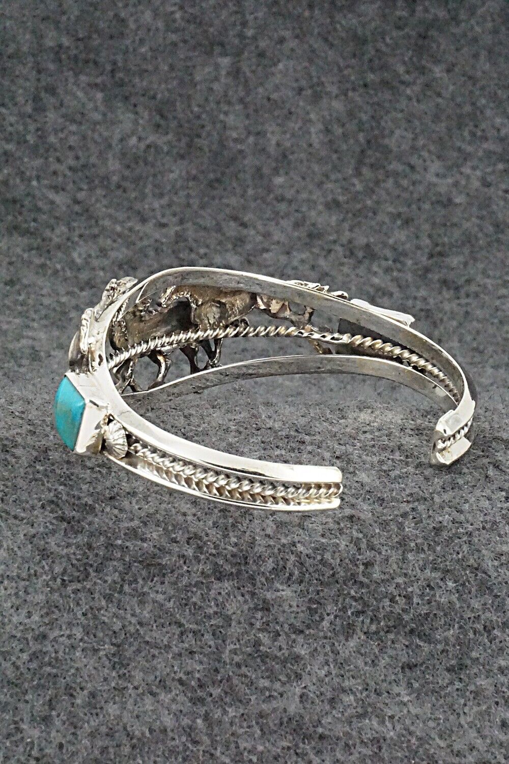 Turquoise & Sterling Silver Bracelet - Bobby Platero