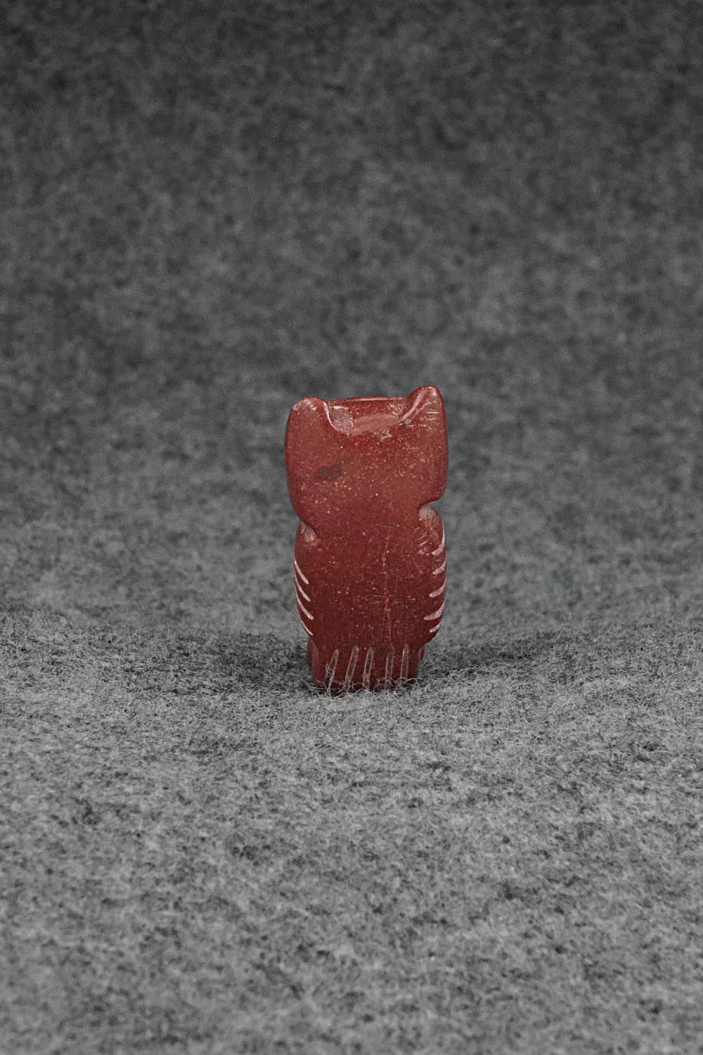 Owl Zuni Fetish Carving - Justin Red Elk
