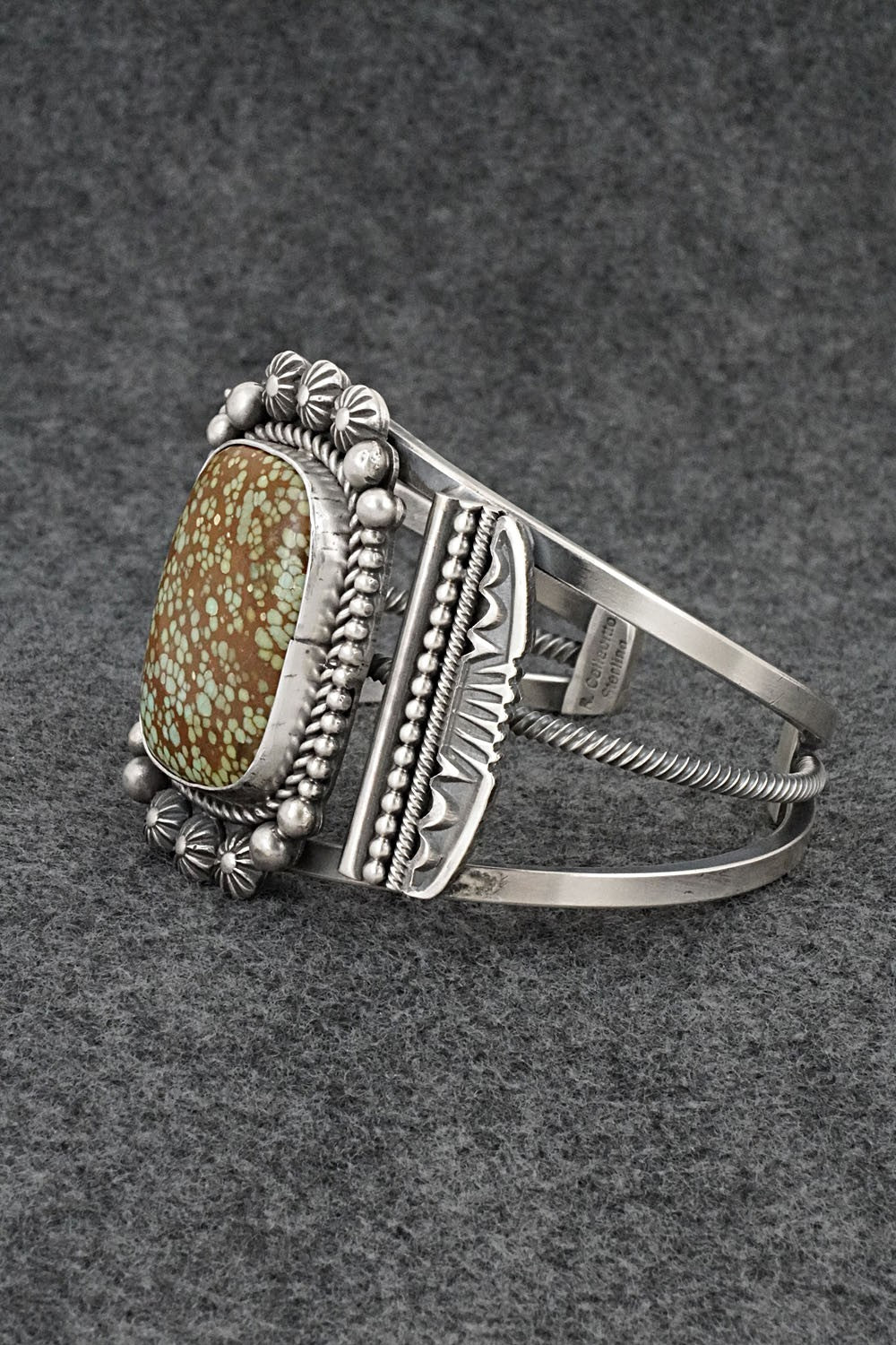 Turquoise & Sterling Silver Bracelet - Rosita Calladitto