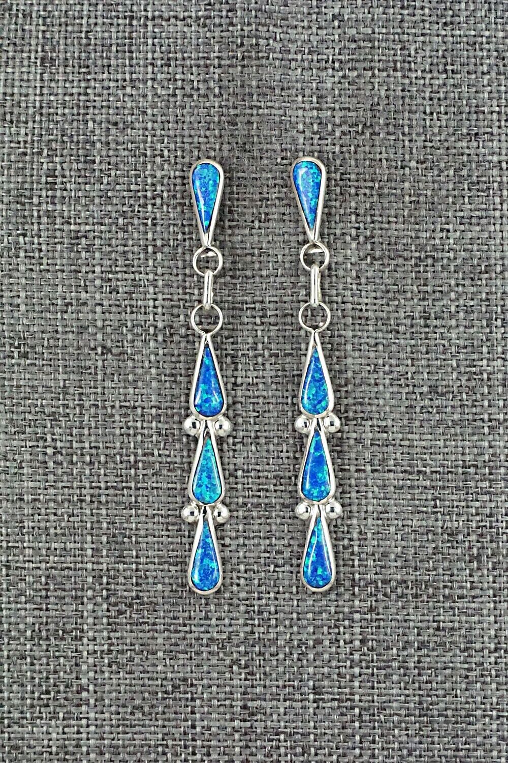 Opalite & Sterling Silver Earrings - Angela Gasper