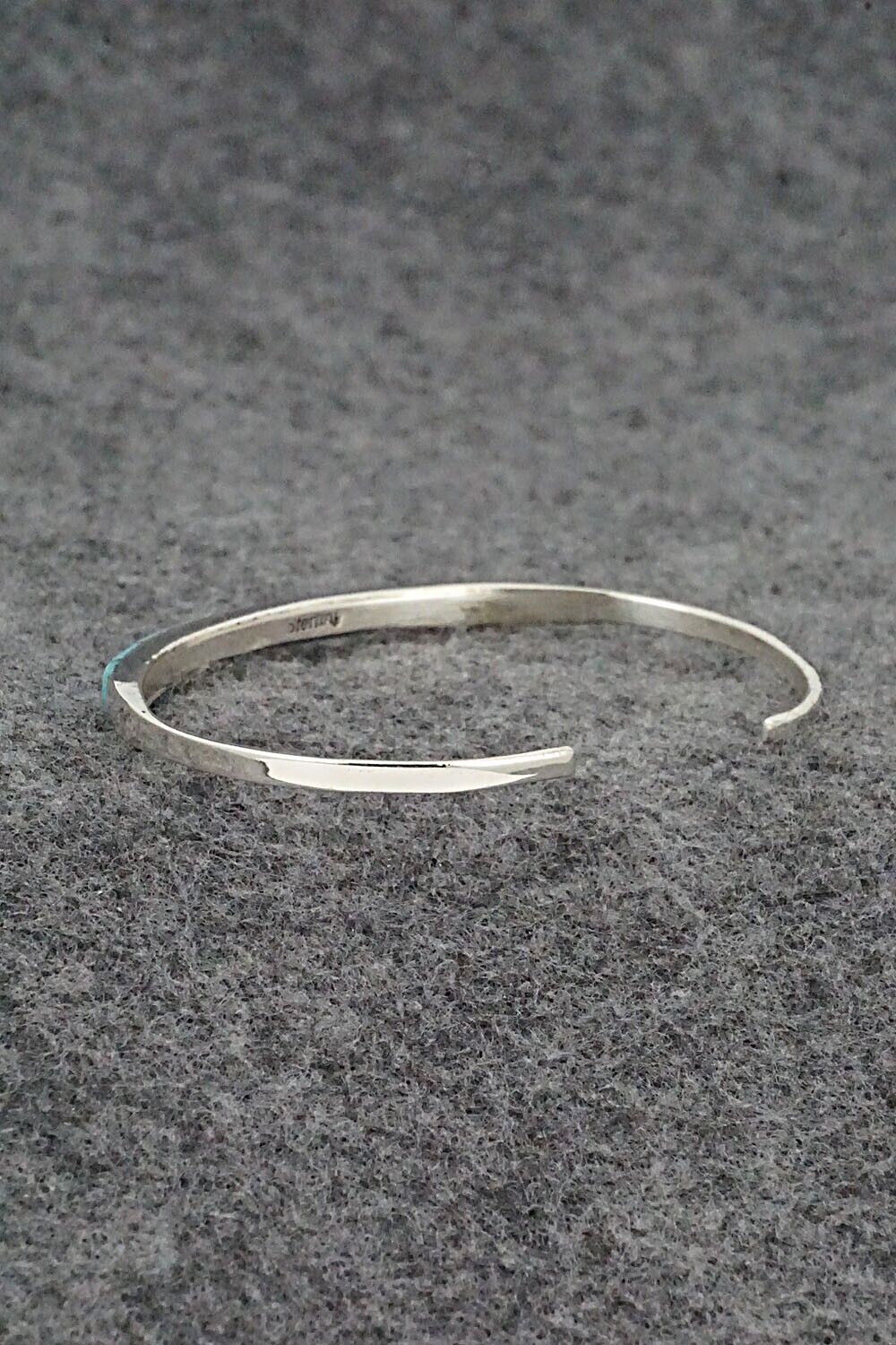 Turquoise & Sterling Silver Bracelet - Jeanette Chavez