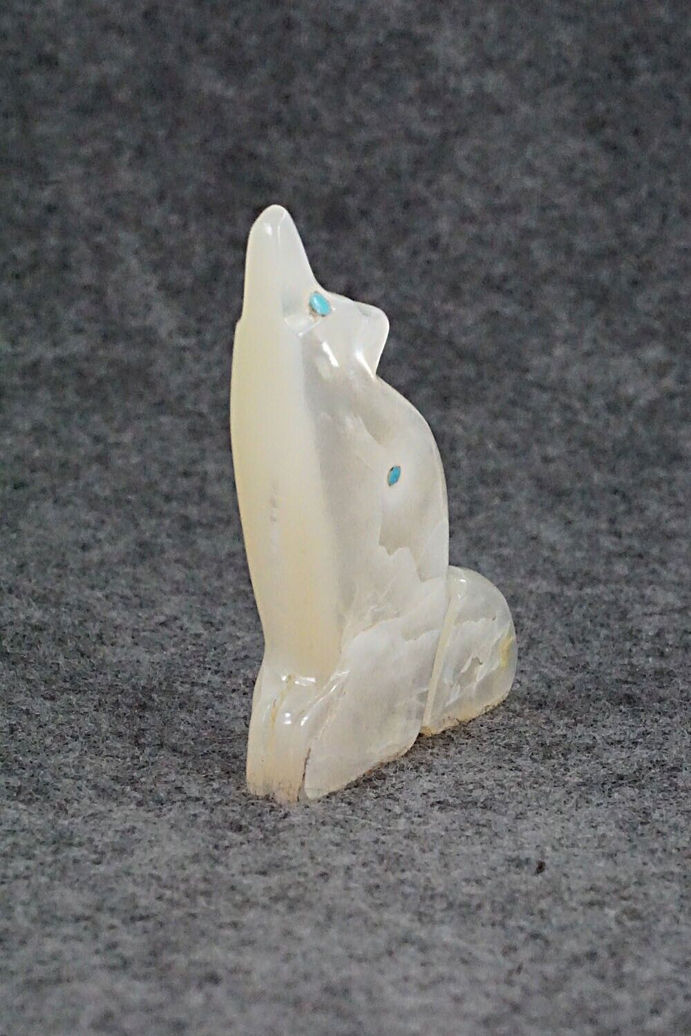 Coyote Zuni Fetish Carving - Danny Lonjose
