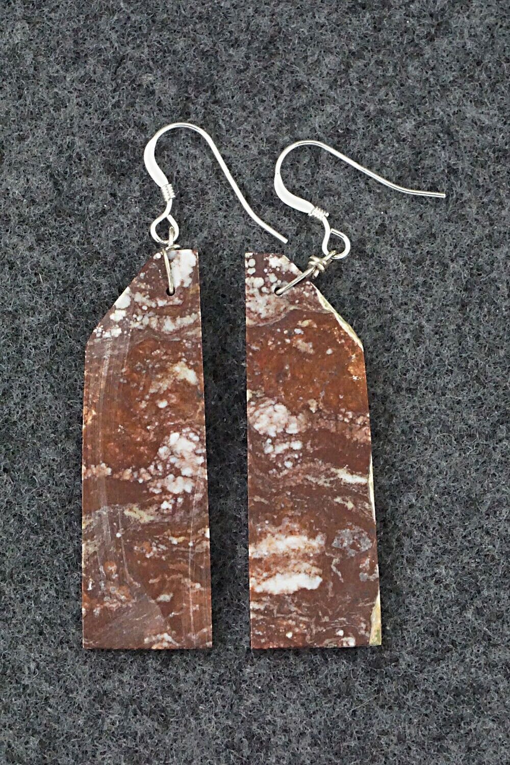 Wild Horse & Sterling Silver Earrings - Francis Garcia