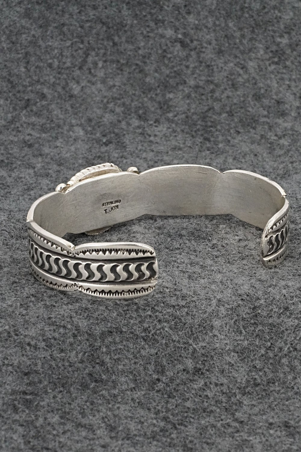 Turquoise & Sterling Silver Bracelet - Tillie Jon