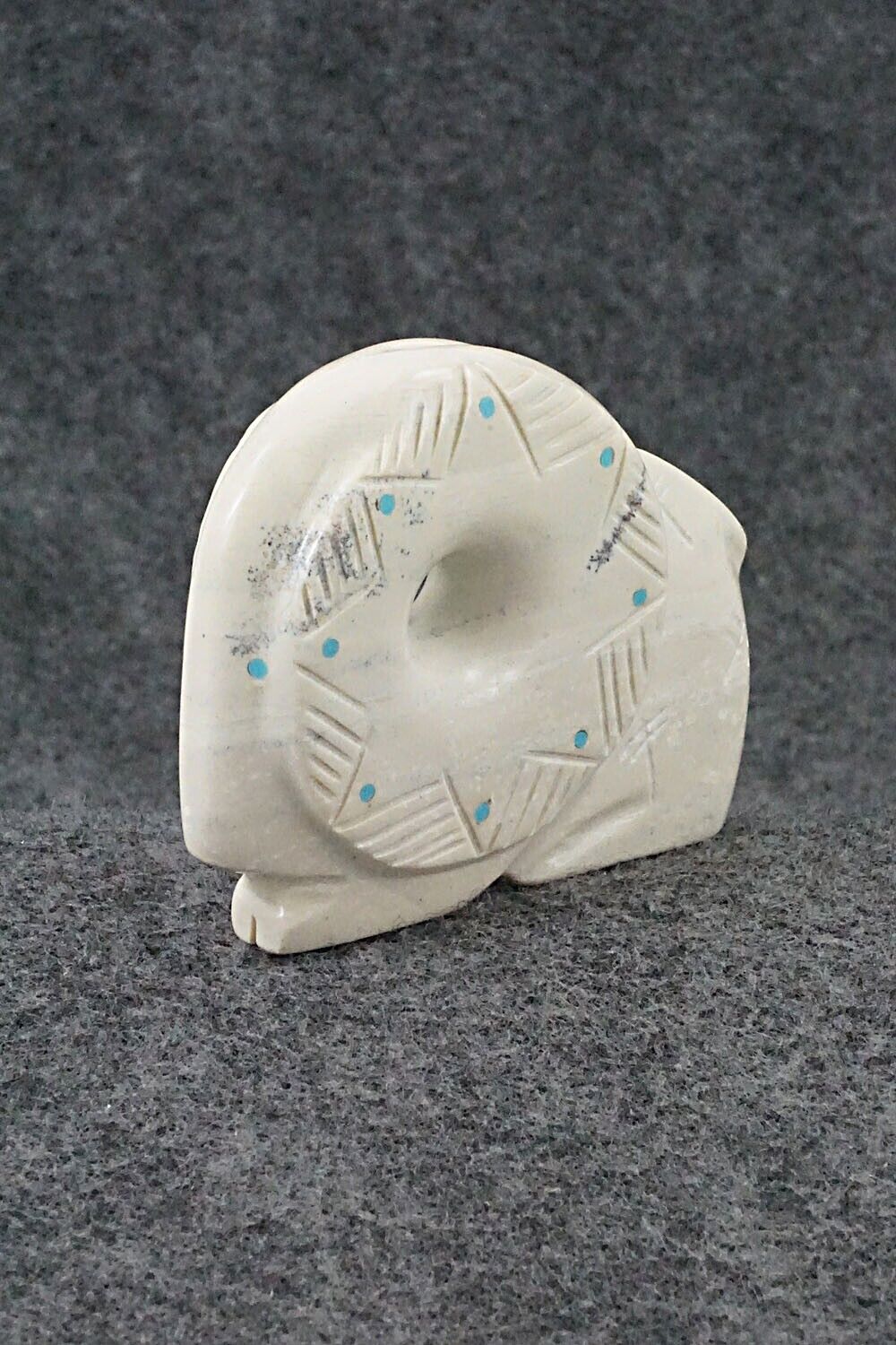 Ram Zuni Fetish Carving - Gilbert Lonjose