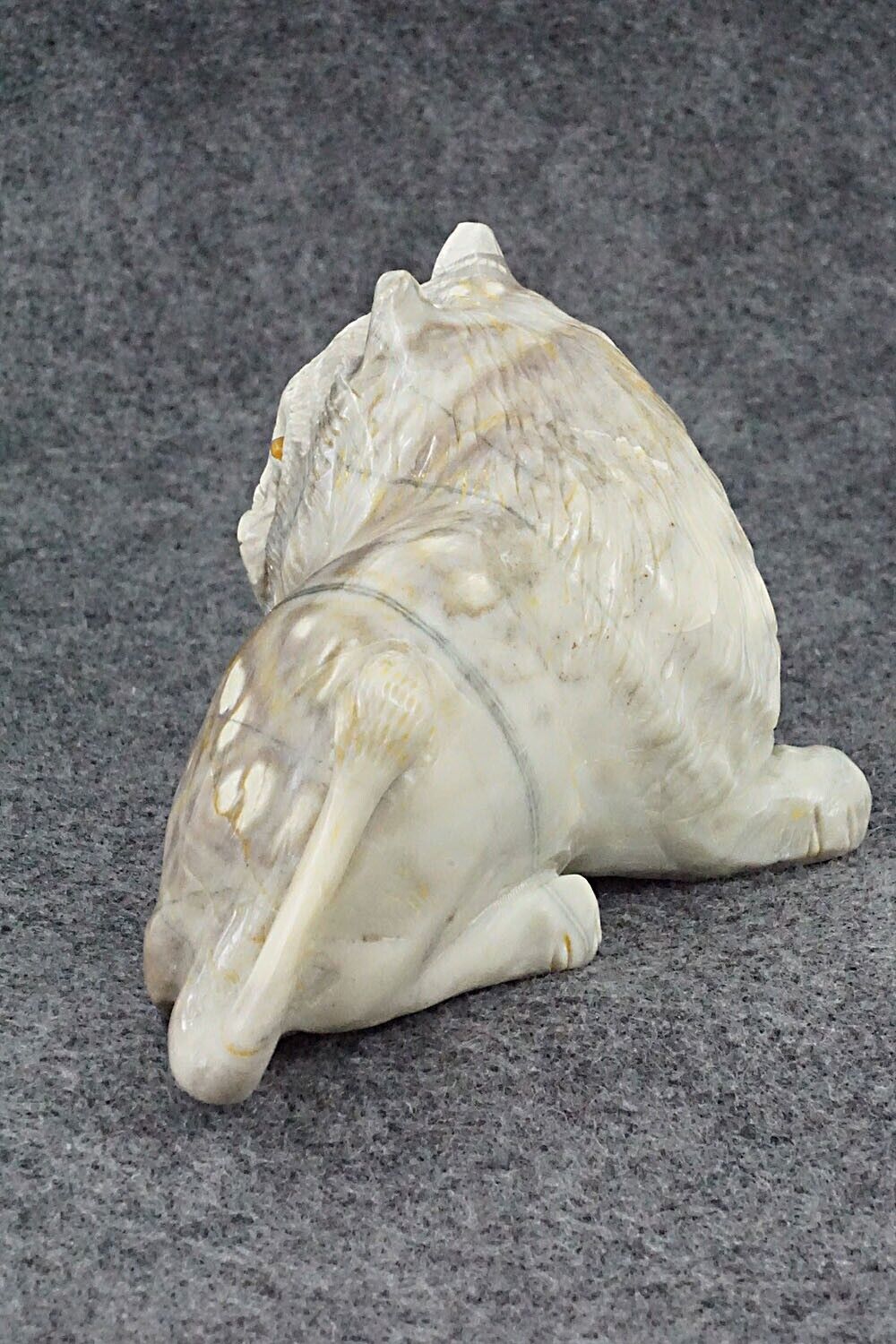 Lion Zuni Fetish Carving - Wilfred Cheama