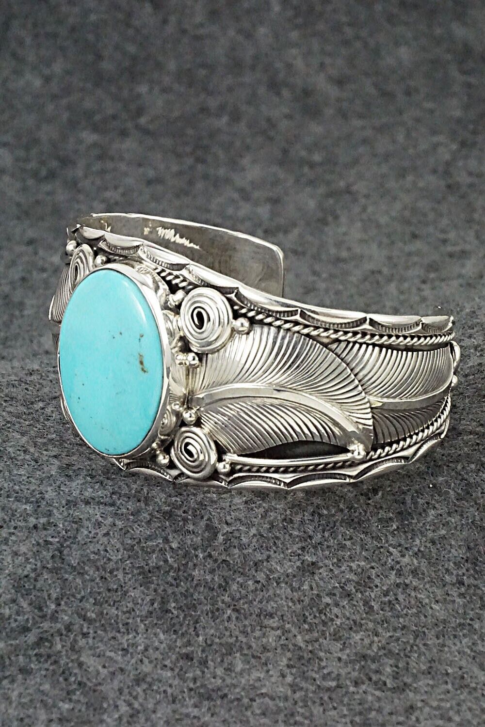 Turquoise & Sterling Silver Bracelet - Darrell Morgan