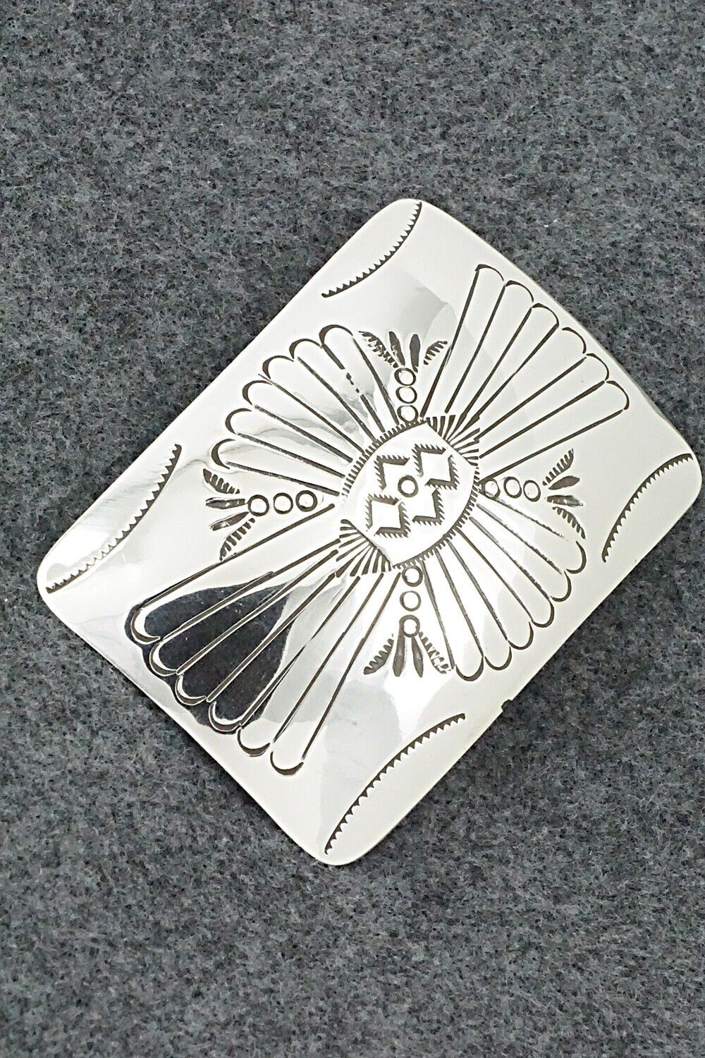 Sterling Silver Belt Buckle - Jolene Begay