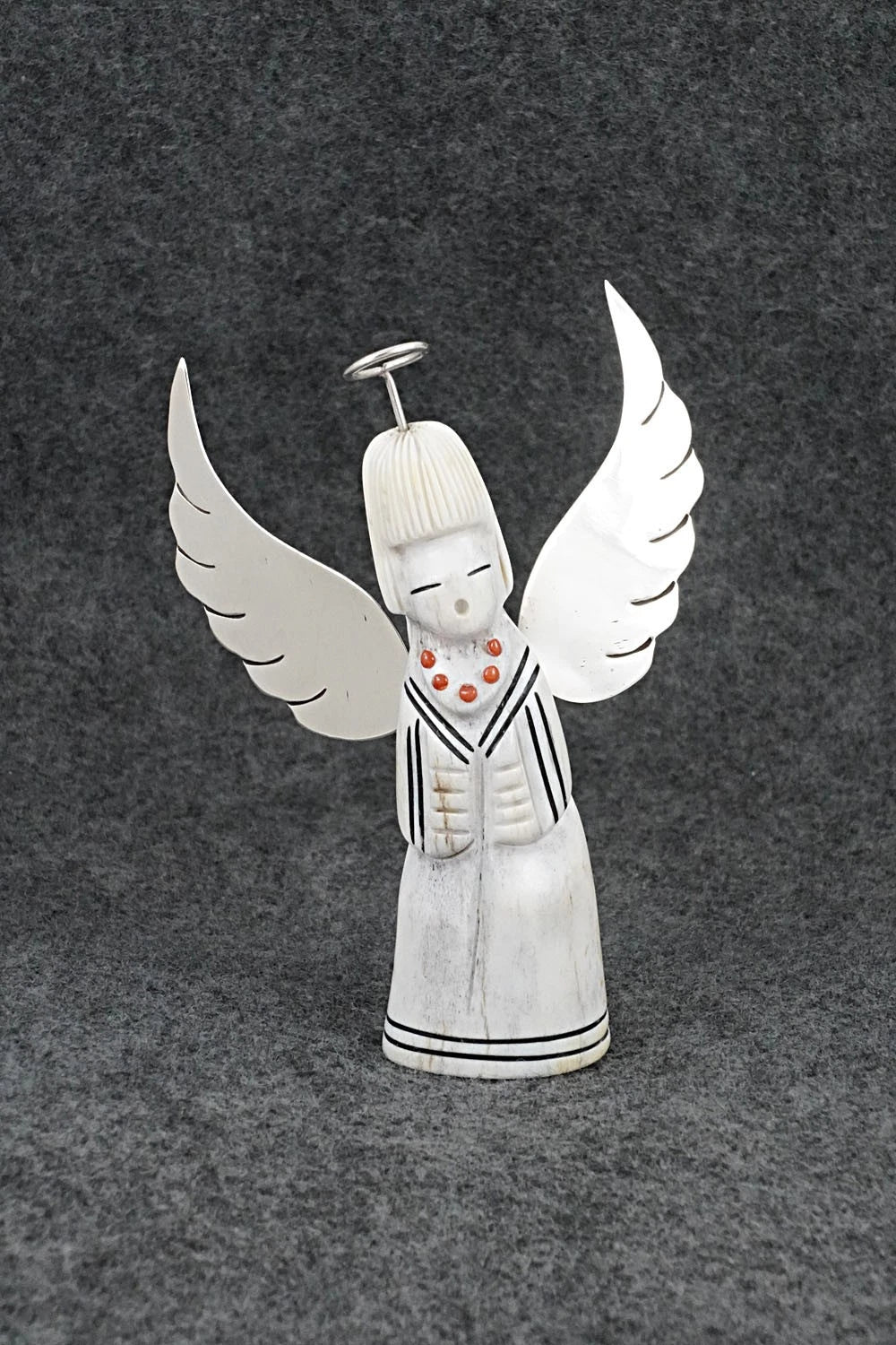 Angel Zuni Fetish Carving - Claudia Peina