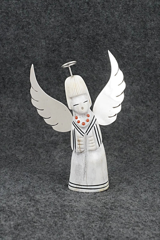 Angel Zuni Fetish Carving - Claudia Peina