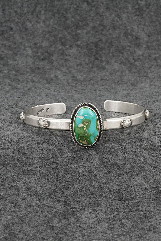 Turquoise & Sterling Silver Bracelet - Samuel Yellowhair