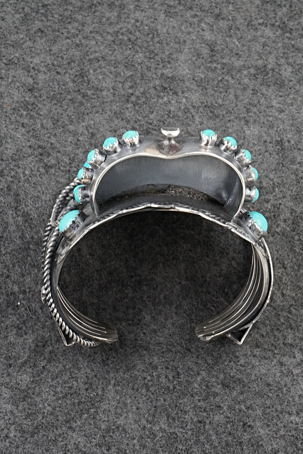 Turquoise & Sterling Silver Bracelet - Tim Yazzie