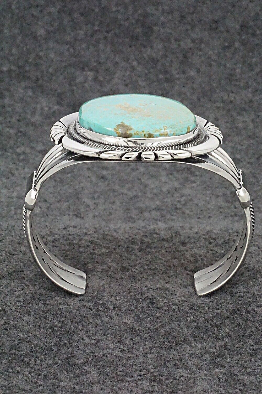 Turquoise & Sterling Silver Bracelet - Mark Yazzie