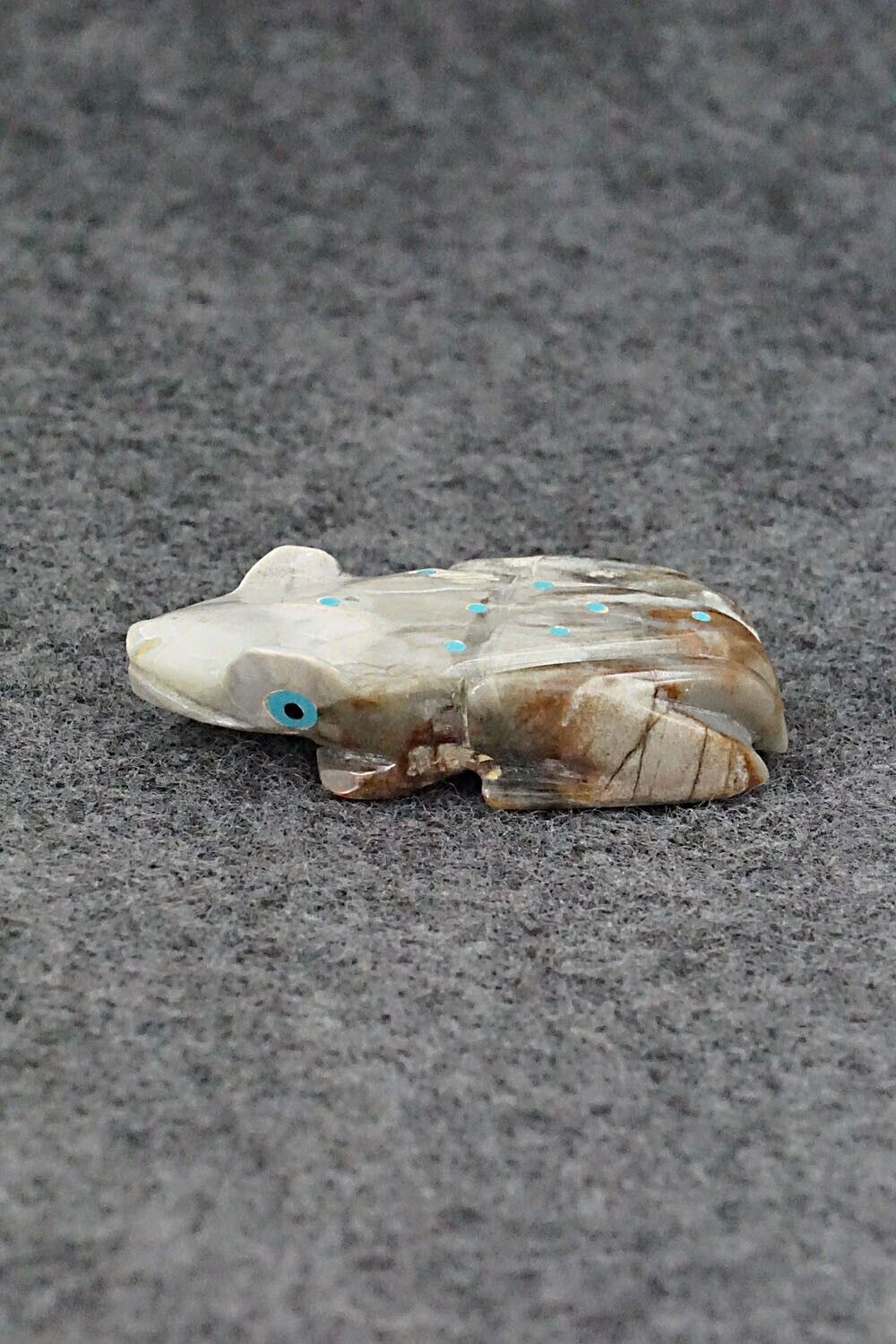 Frog Zuni Fetish Carving - Alex Tsethlikai