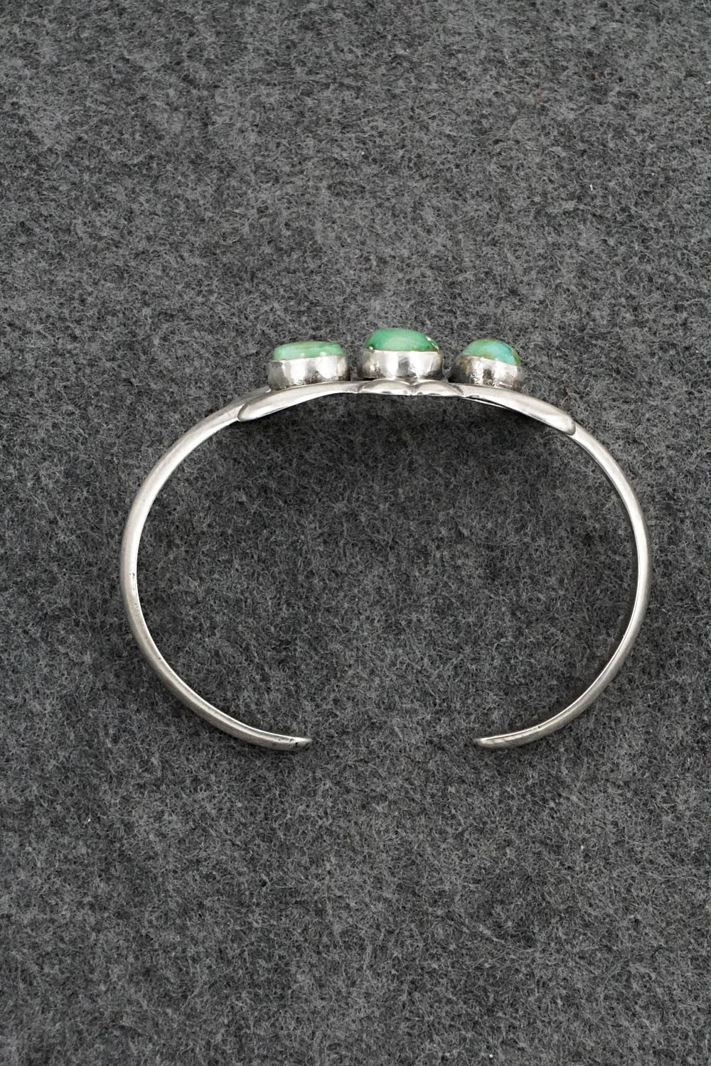 Turquoise & Sterling Silver Bracelet - Eugene Gruber