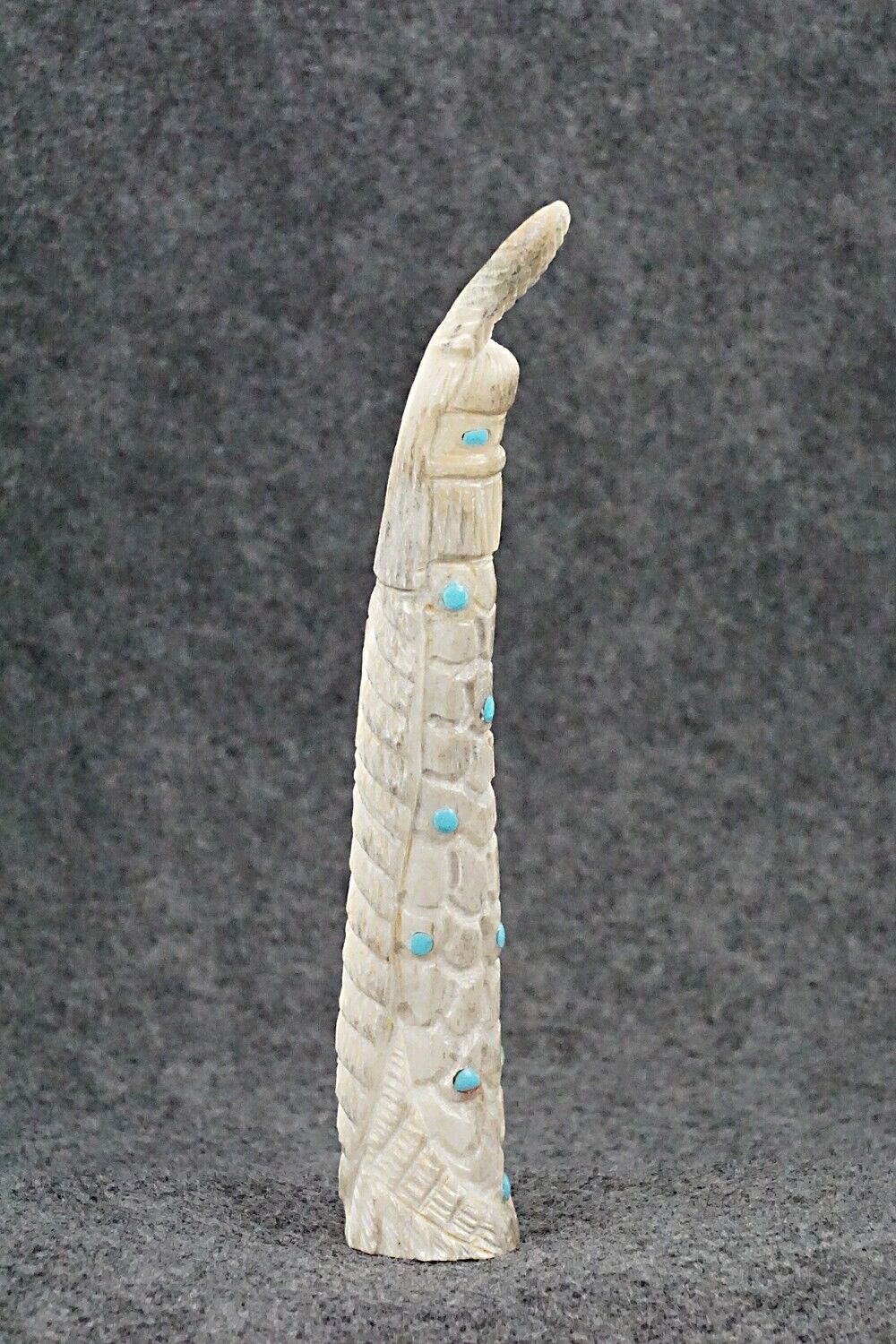 Corn Maiden Zuni Fetish Carving - Garrick Weeka