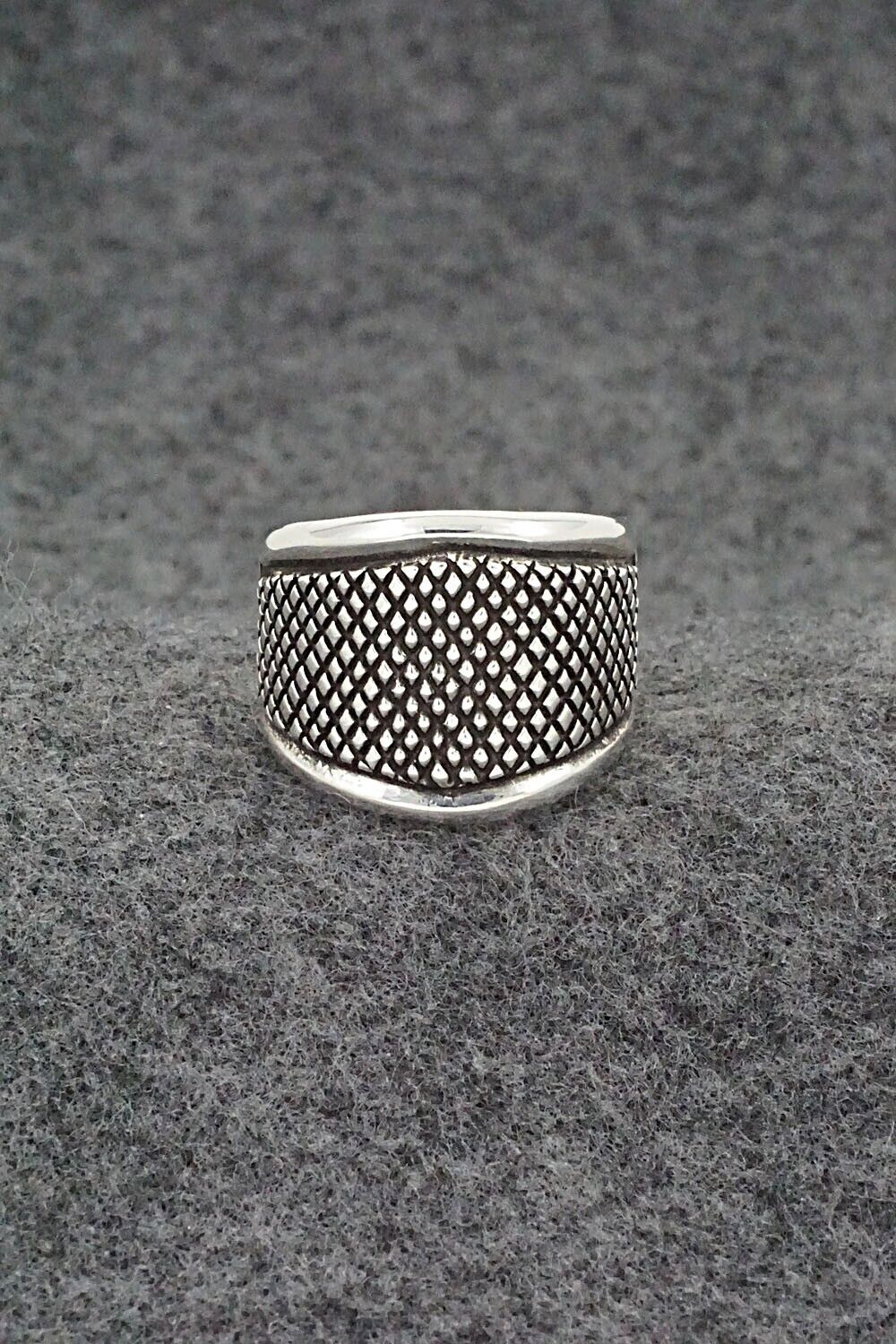 Sterling Silver Ring - Raymond Coriz - Size 10