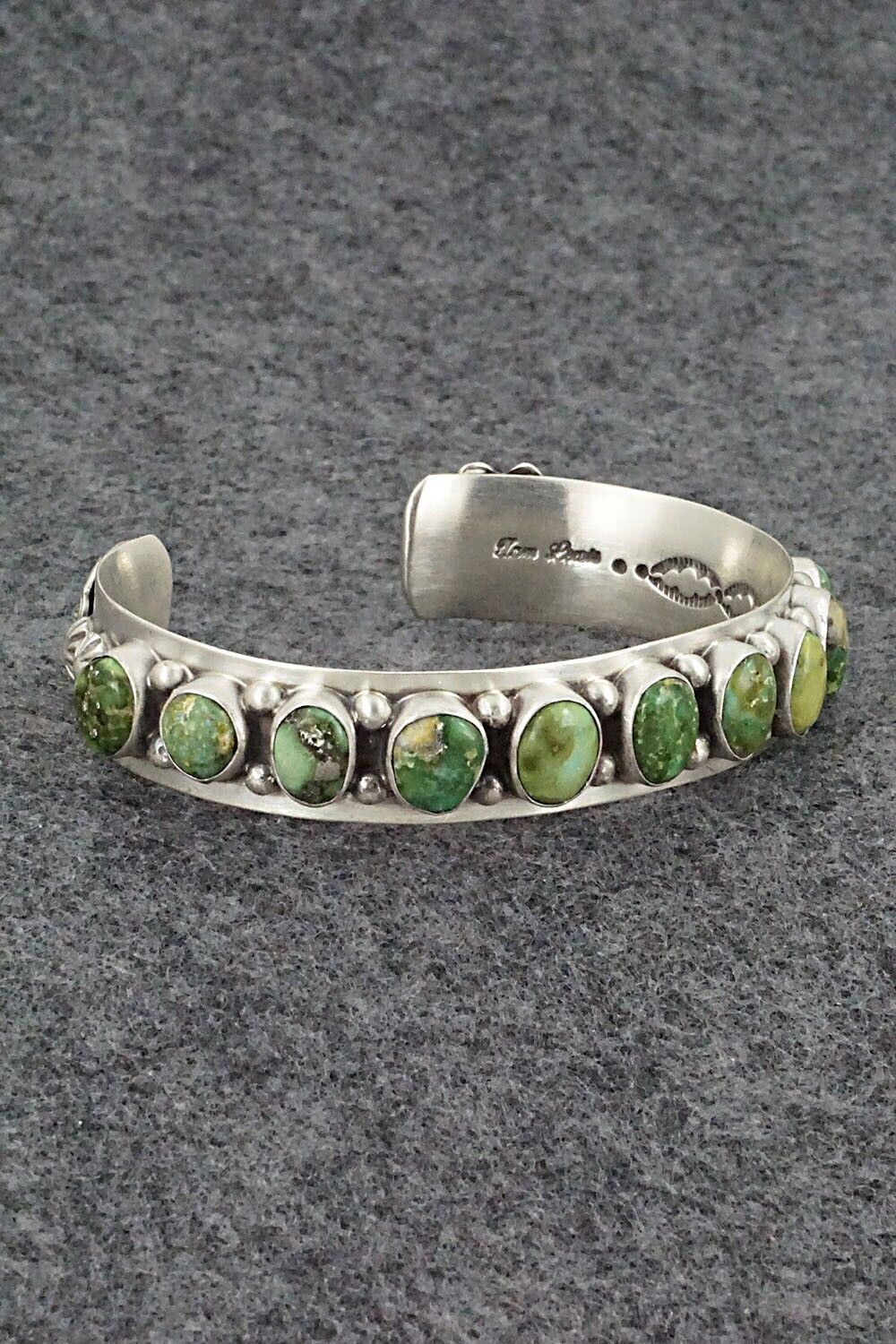 Turquoise & Sterling Silver Bracelet - Tom Lewis