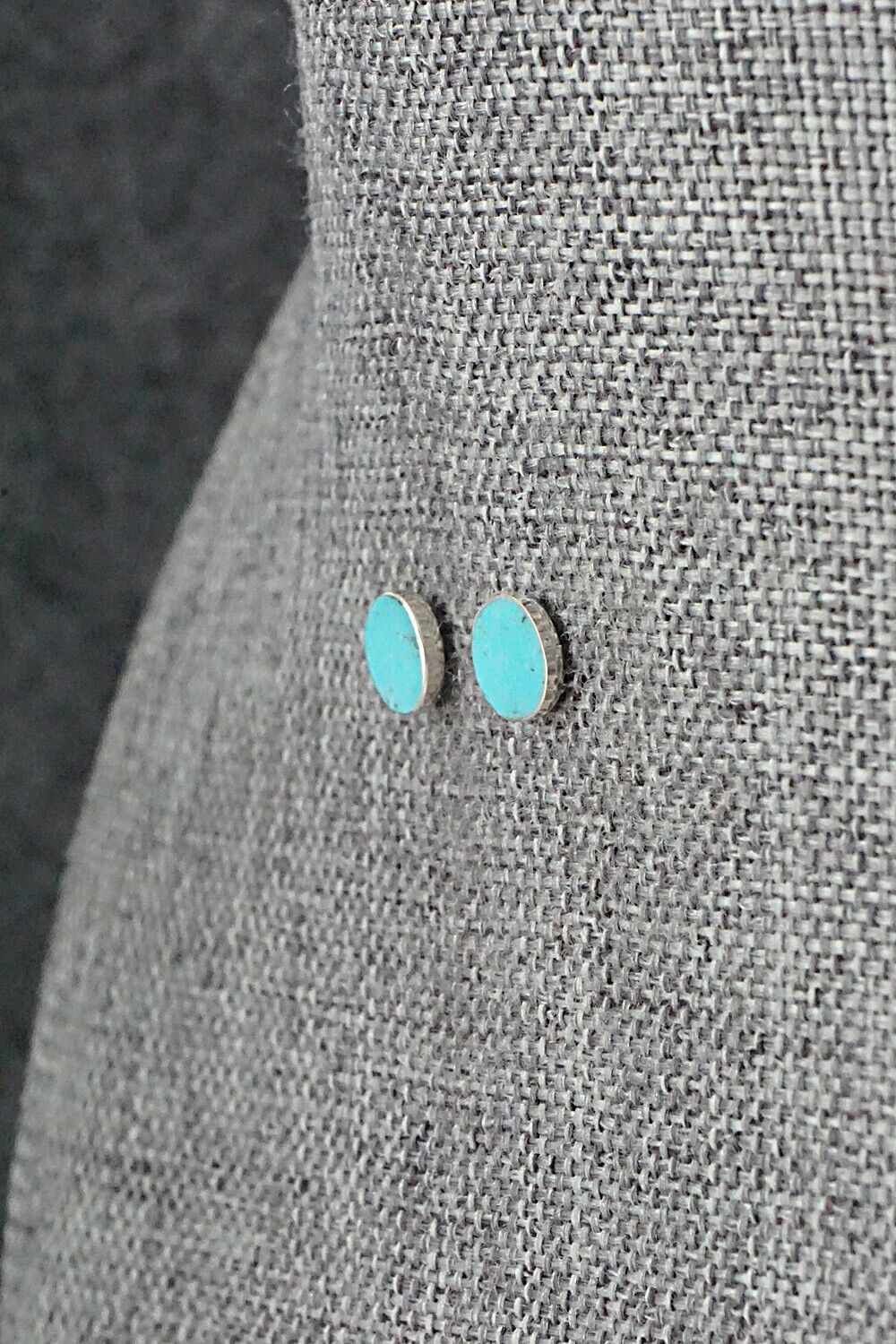 Turquoise & Sterling Silver Earrings - Rebecca Davis