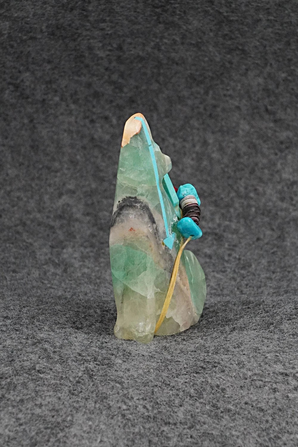 Coyote Zuni Fetish Carving - Rodney Laiwakete