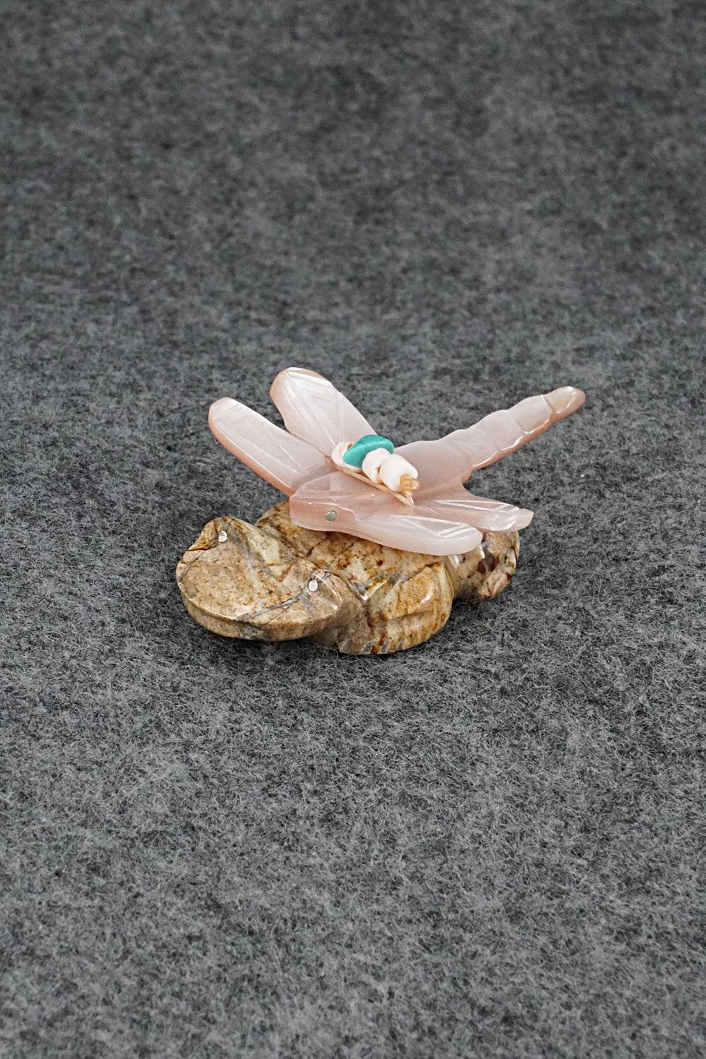 Frog Zuni Fetish Carving - Daisy Rose Leonard