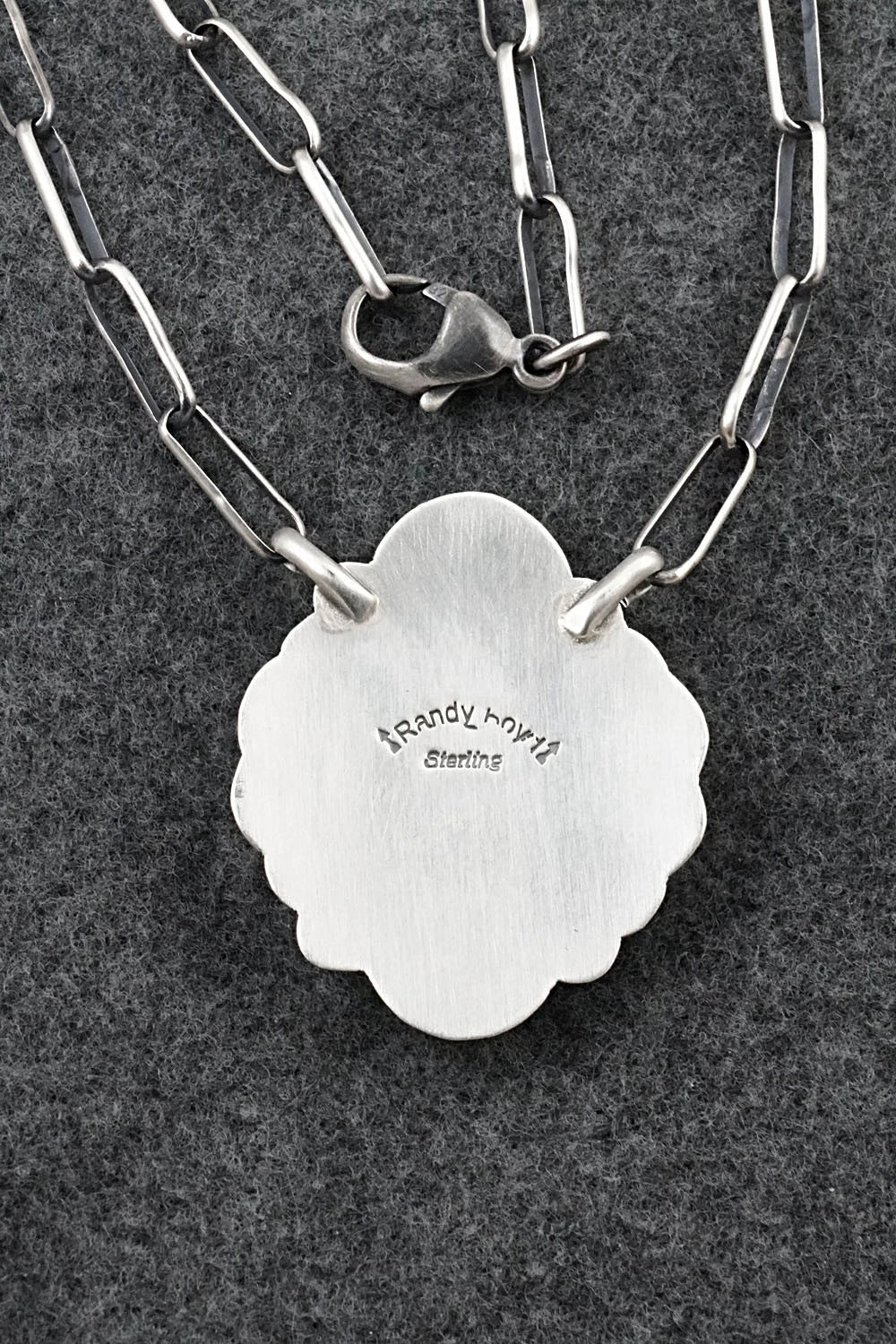 Turquoise & Sterling Silver Necklace - Randy Boyd