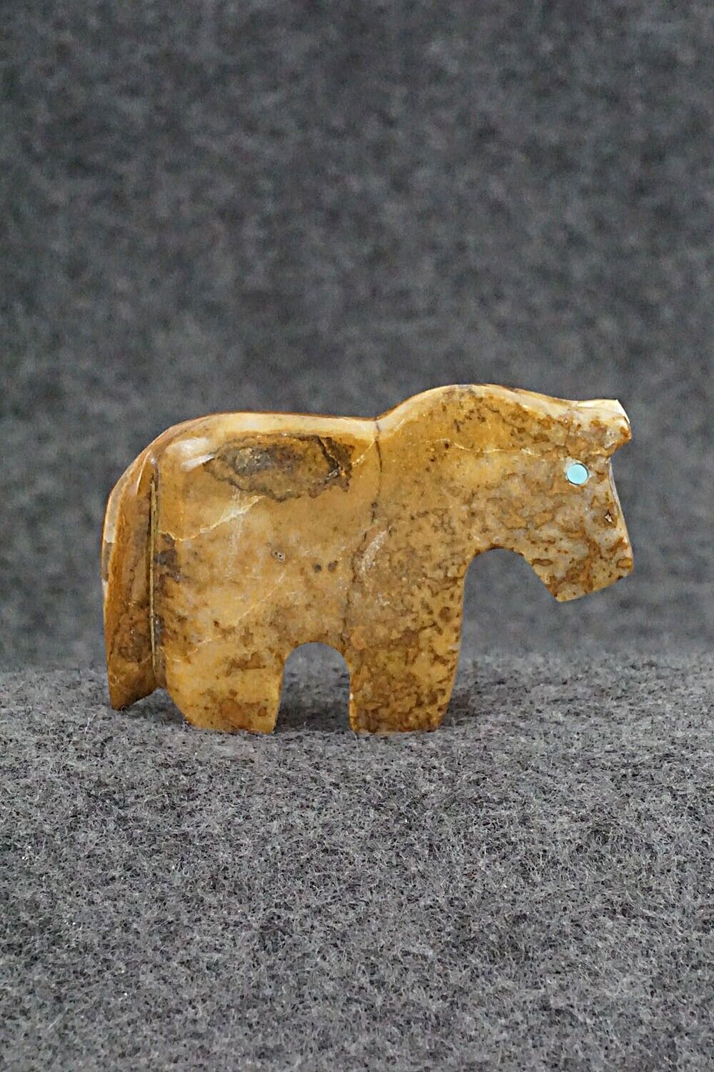 Horse Zuni Fetish Carving - Bernard Laiwakete