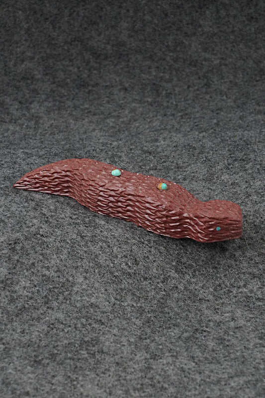 Snake Zuni Fetish Carving - Jesus Espino