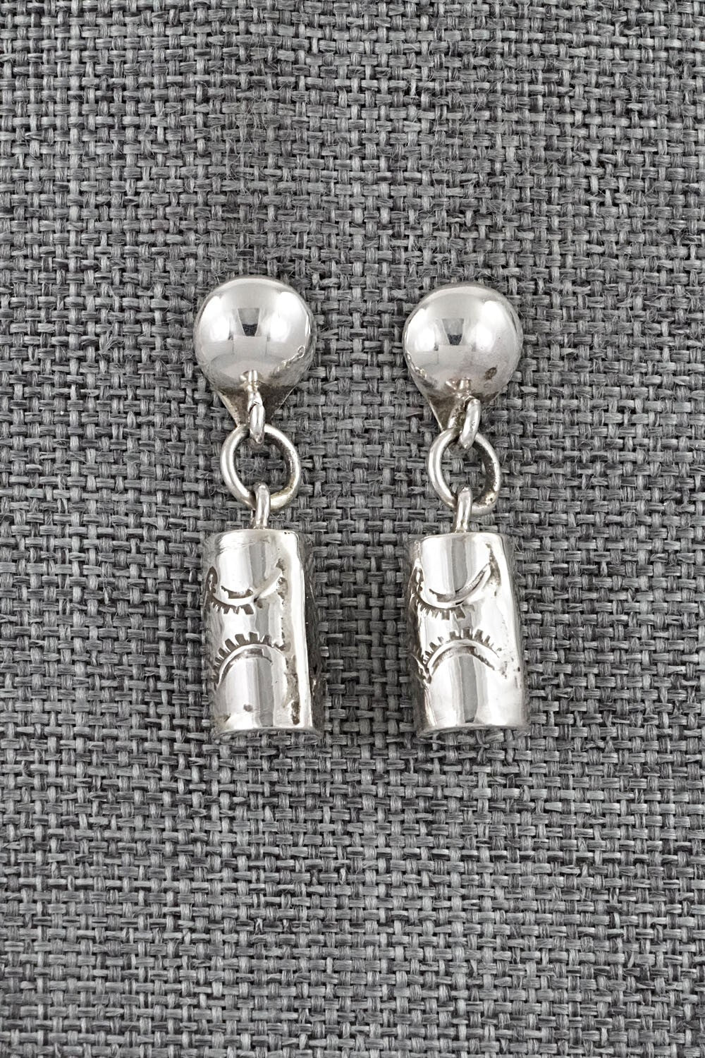 Sterling Silver Earrings - Kim Yazzie