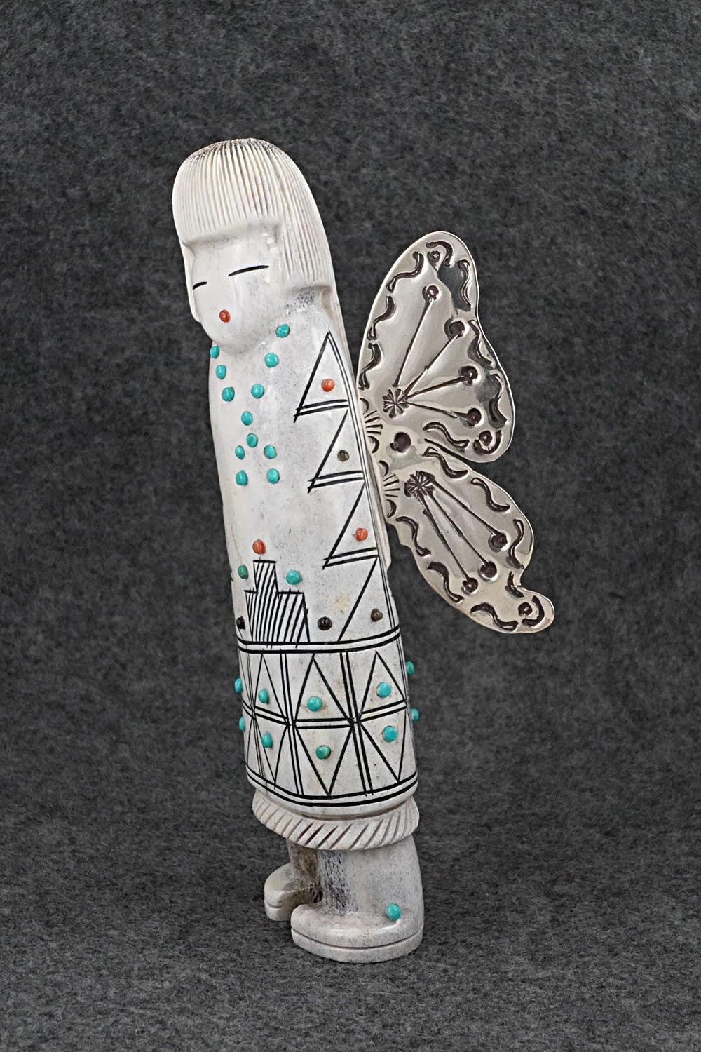 Angel Zuni Fetish Carving - Claudia Peina