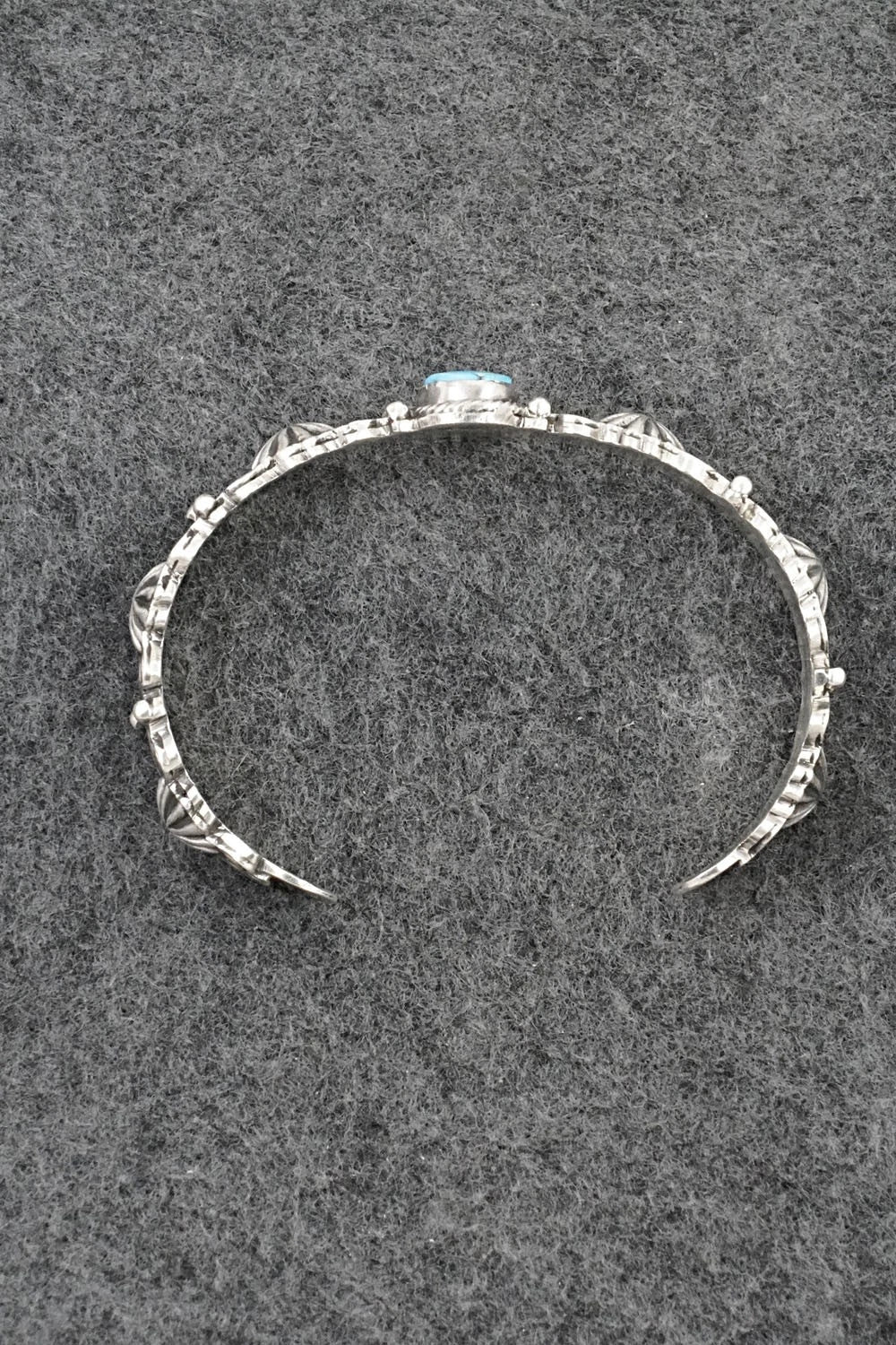 Turquoise & Sterling Silver Bracelet - Thomas Yazzie
