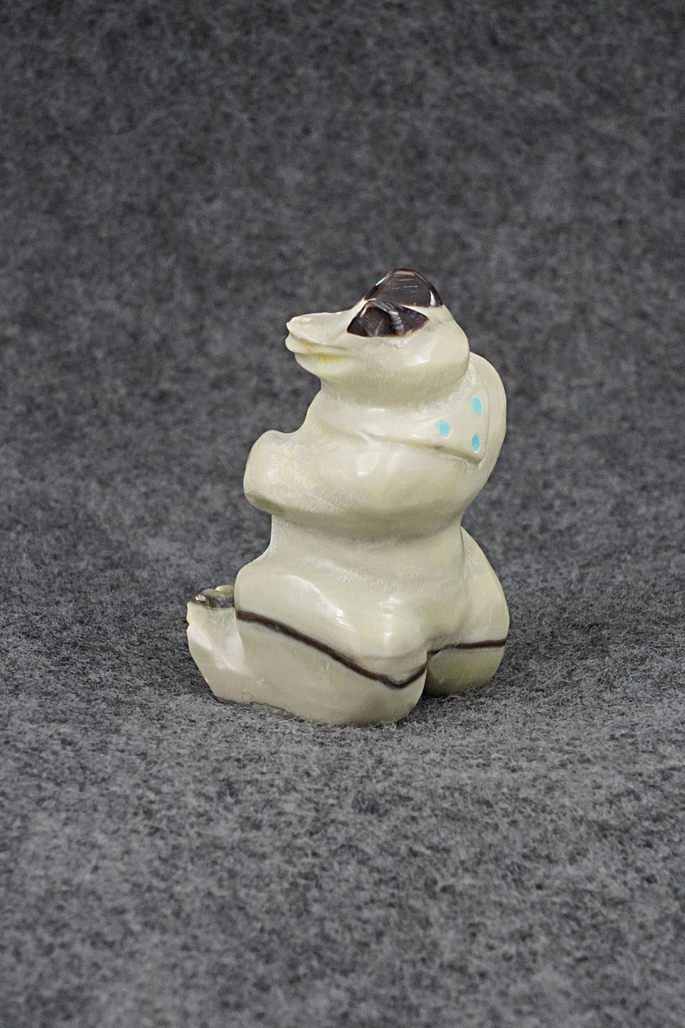 Frog Zuni Fetish Carving - Freddie Leekya