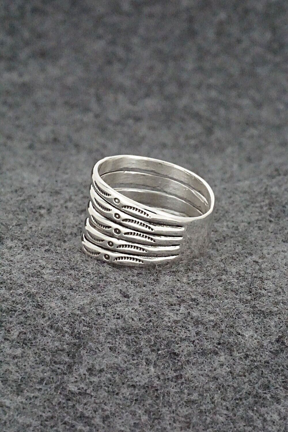 Sterling Silver Ring - Raymond Coriz - Size 8