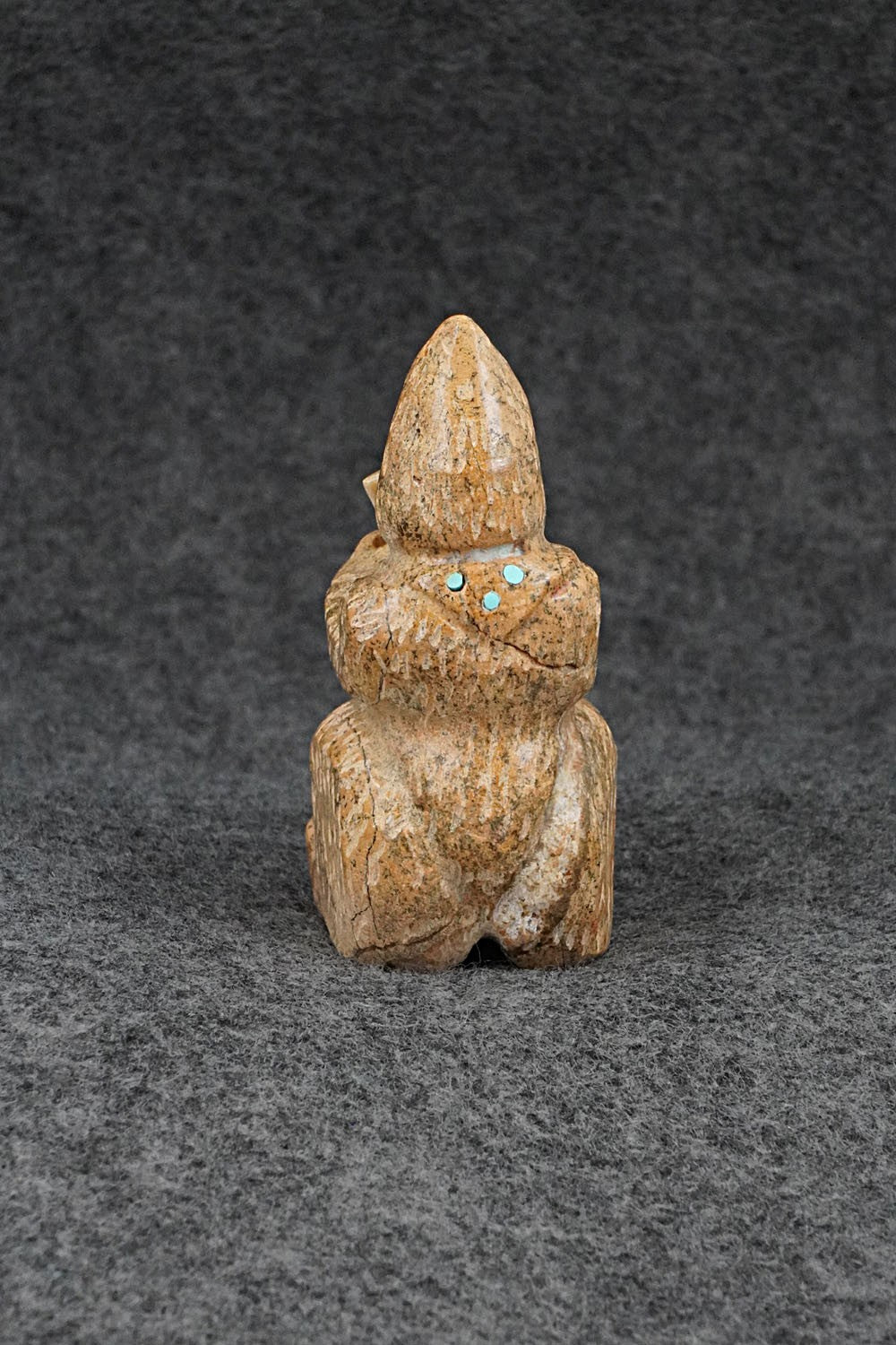 Gorilla Zuni Fetish Carving - Freddie Leekya
