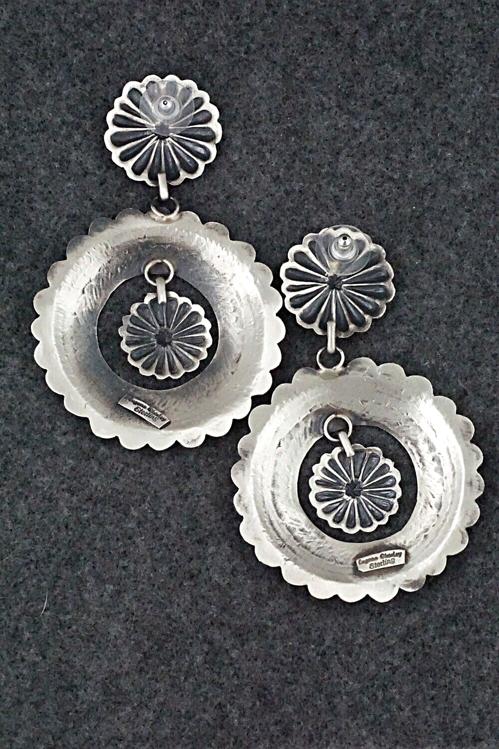 Sterling Silver Earrings - Eugene Charley