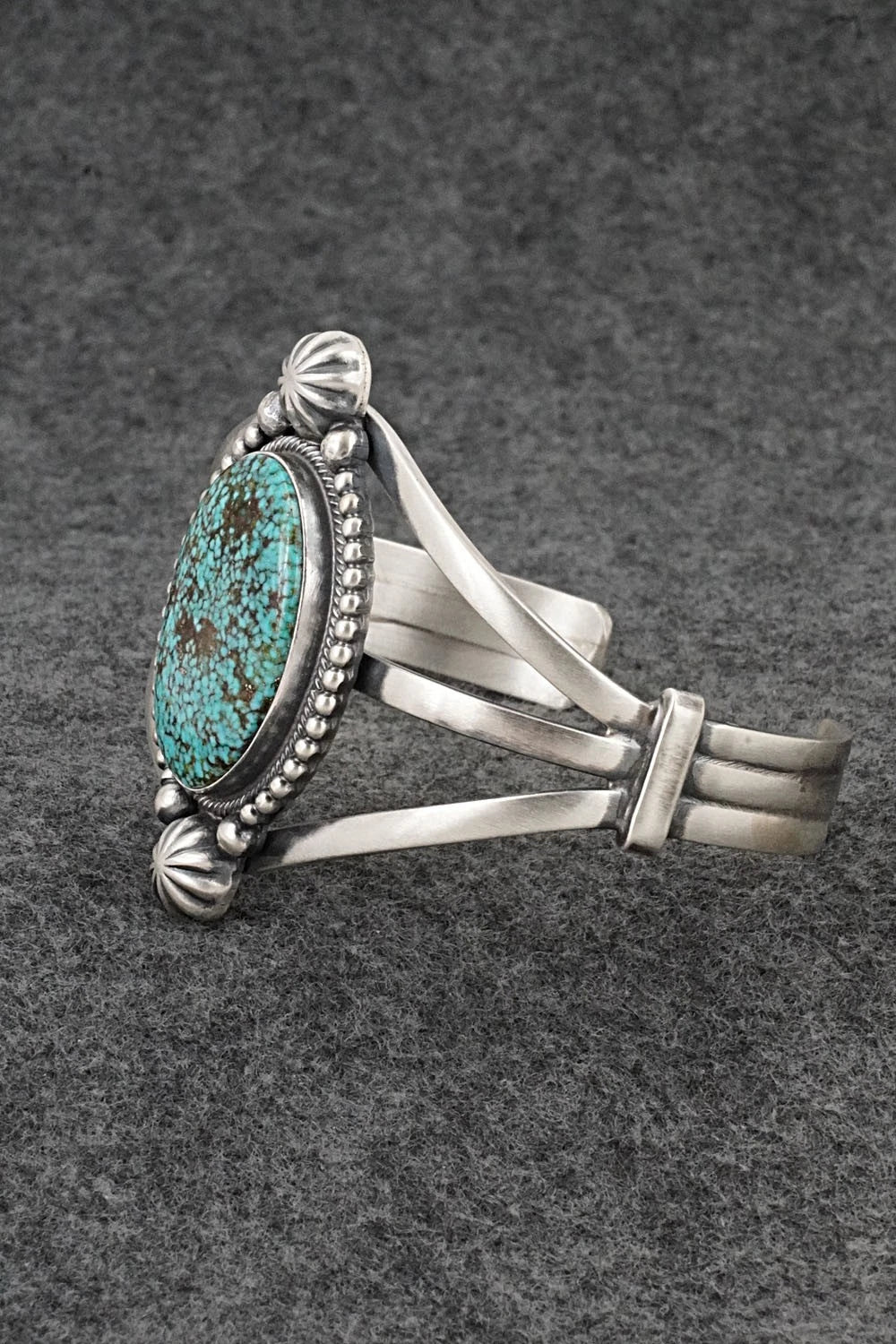 Turquoise & Sterling Silver Bracelet - Darrin Livingston