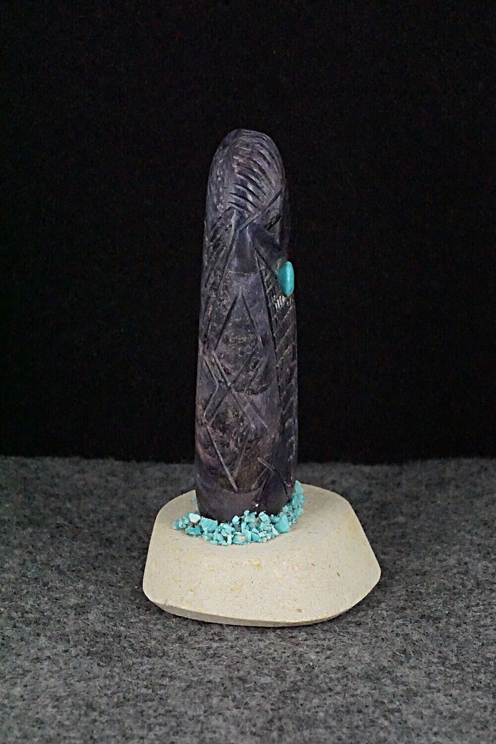 Corn Maiden Zuni Fetish Carving - Daniel Chattin